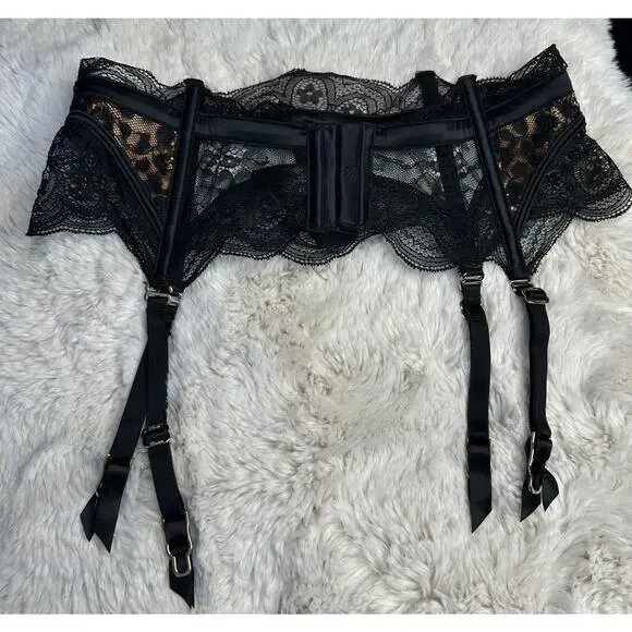 Honey Birdette DOLCE🖤 Leopard 3 Piece Set 34DD, M, L Thong